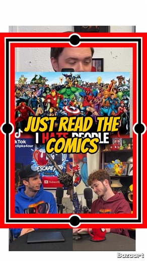 Yeah no hate to these people and before anyone thinks that I think I’m better then people who don’t read no that’s not true #comics #marvel #dc #superman #fyp
