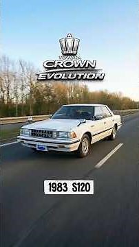 Evolution Cars : Toyota Crown 1955 - Present #ToyotaCrown #crown #luxury #historicars #Evolution