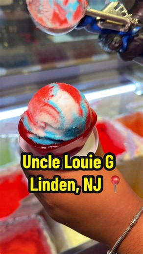 Uncle Louie G’s isn’t just an ice cream shop,it’s an experience. Whether you’re bringing the kids, on a date night, or just treating yourself, this spot is packed with fun flavors, nostalgia, and something new to try every single visit. Definitely worth the stop! 1120 E Georges Ave Linden, New Jersey 📍