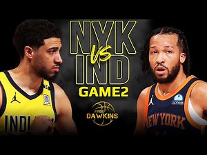 New York Knicks vs Indiana Pacers Game 2 Full Highlights | 2024 ECSF | FreeDawkins