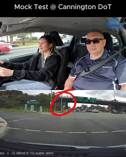 Learner Driver at Traffic Intersection - What Happens Next?