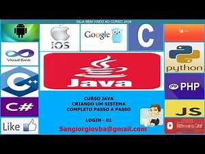Criando Sistema Completo De Vendas Em Java - Login - 01