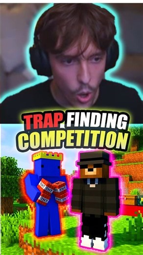 Trap Finding Competition 😯 | DrDonut #drdonut #minecraft #donutsmp #memes #funny #gaming #mcyt