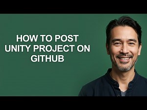 How to Post Unity Project on Github - KevinHowTo