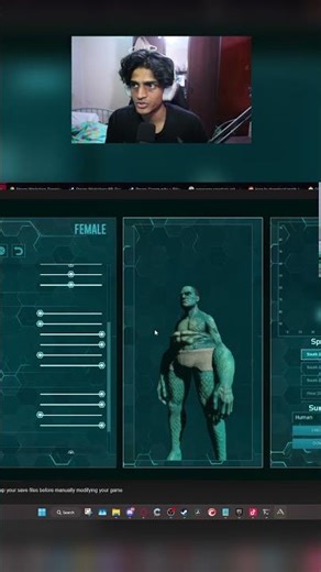 Creating an accurate ark character #twitch #ark #arksurvivalevolved #gaming