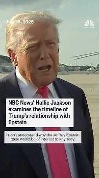 Timeline of Trump's relationship with Epstein