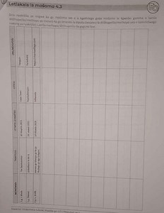 Fill in the table with information about different sources, inc... | Filo