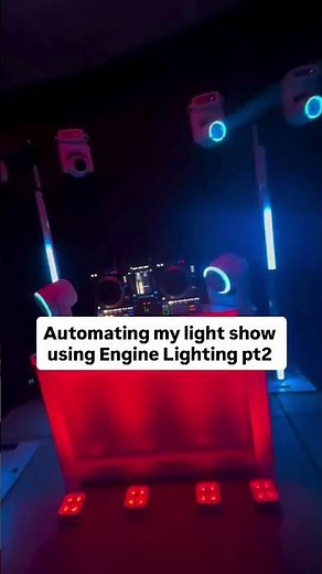 Automating my light show creation & playback using Engine Lighting #soundswitch