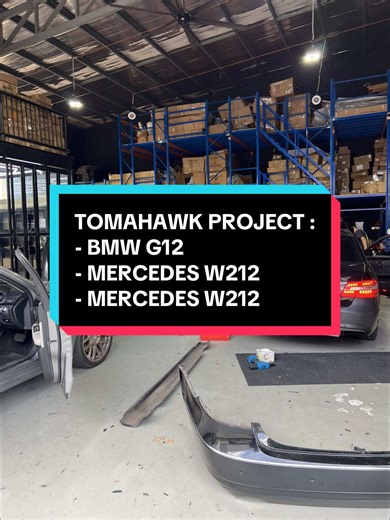 Tomahawk Project: BMW G12 and Mercedes W212 Showcase