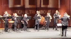 The International Trombone Festival last week was an incredible celebration for trombonists from all over the world! Bach Performers included: Peter Steiner, Pete Ellefson, Barry Hearn, James Decker, Lucas Borges, Alexandra Zacharella and more! This clip features the "ITF All Stars" which includes Peter Steiner, Lucas Borges and Barry Hearn. #BachBrass #BachTrombone #BachFamily #ITF #InternationalTromboneFestival | Bach Brass