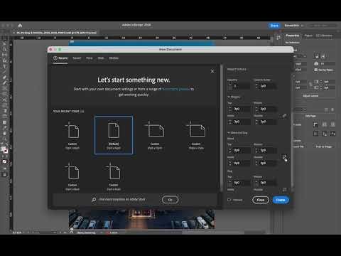 Adobe InDesign for Beginners: Setting Up a Print Ready InDesign Document