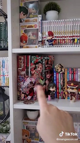 Cómo acomodar tus mangas en repisas de forma creativa