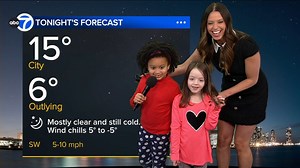 27K views · 318 reactions | ABC7 Chicago Meteorologist Cheryl Scott had some helping hands with her evening weather forecast Friday. | ABC 7 Chicago | Facebook