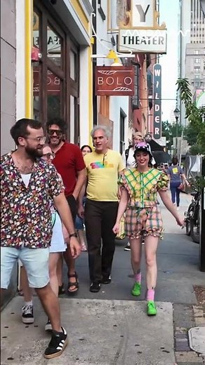 Sarah Sherman arrives at her comedy show “An Evening with Sarah Squirm: Live + in the Flesh”