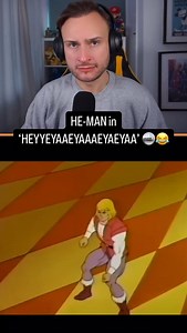17K views · 953 reactions | I’ll never see HE-MAN the same way again… #heman #80s #cartoon #funny #reaction #music #heyyeyaaeyaaaeyaeyaa #whatsup #memes FULL VIDEO: https://youtu.be/ZZ5LpwO-An4?si=lWM866jxvro4ZAGx @ PROTOOFSNAGEM | Adam Savage | Facebook