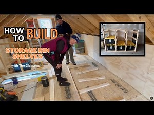 DIY Storage Shelves for Plastic Bins: Easy & Sturdy Build