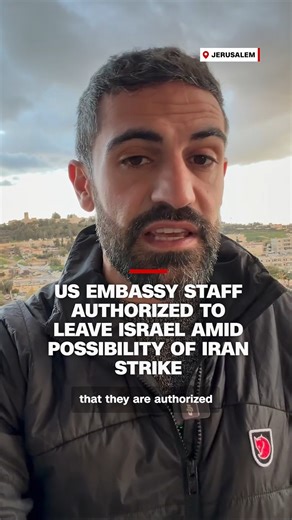US Ambassador to Israel Mike Huckabee told embassy staff in an email on Friday that if they want to leave the country amid the possibility of a strike on Iran they "should do so TODAY," according to a source familiar with the message. Read more: https://cnn.it/4l2S3bw | CNN