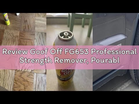 Review Goof Off FG653 Professional Strength Remover, Pourable 16-Ounce,Liquid