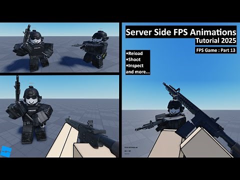 How to make Server Side FPS Animations in Roblox Studio | Tutorial
