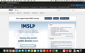 【干货】如果快速使用IMSLP搜索乐谱