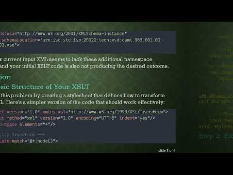 How to Add Additional Namespace to an Existing Namespace in XSLT