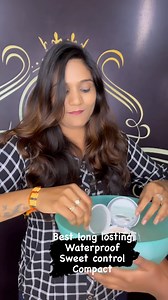 One of the best long losting compact 🥰 Brand #shopaarel #waterproof #swetproof #makeup #foundation #compact #primer # | Kavitha Parlour Dvg