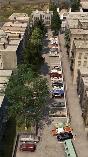 Don't Forget Behind the Buildings!