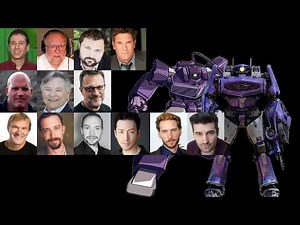 Animated Voice Comparison- Shockwave (Transformers)