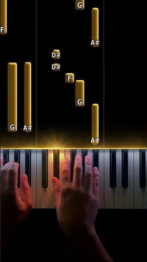 How to play Demons from Imagine Dragon on the piano #piano #tutorial #thomasrpiano
