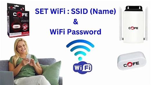 COFE Router Wifi Password Setup #internet #wifi - video Dailymotion