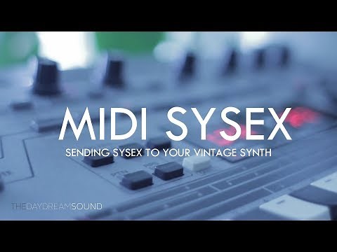 MIDI Sysex And Vintage Samplers - Why You Need To Use System Exclusive Messages