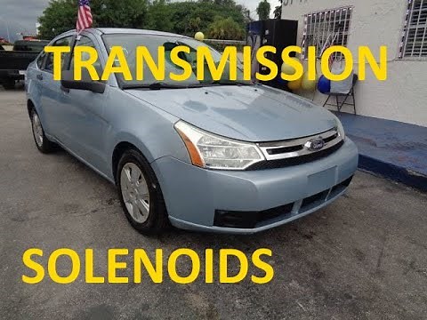 HOW TO REPLACE: 2008-2011 Ford Focus Automatic Transmission Solenoids (US model)