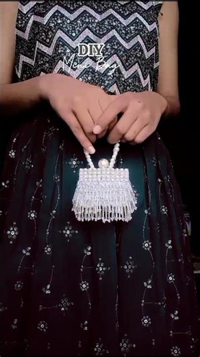 Not gonna lie ... But I make this mini blingy bag ✨ #diy #diybag #shorts #tinybag #blingy #explore