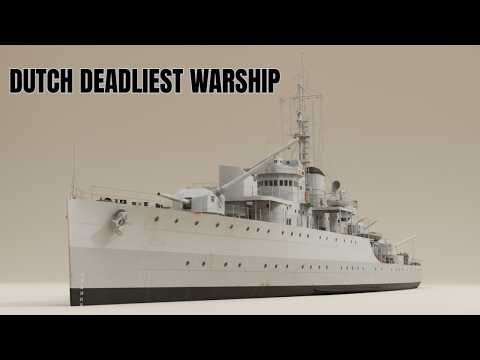 Every Dutch Deadliest Warships Used in WWII (Colonial Firepower)