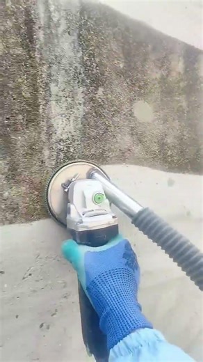 Efficient Concrete Surface Grinding Process Using Professional Angle Grinder Tool