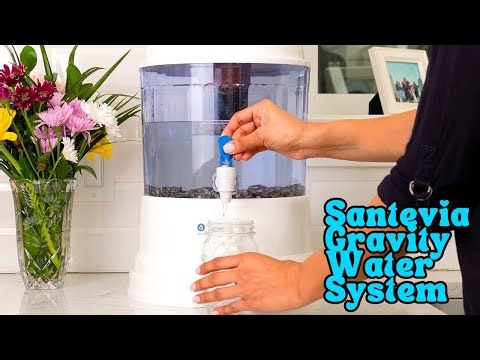 Santevia Gravity Water System: Alkaline Mineral Filter That Transforms Tap Water into Pure Bliss?