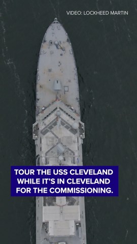 Tour the USS Cleveland when it comes to Cleveland for its commissioning