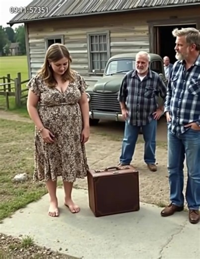 A Plus-Size Girl Was Handed to a Poor Farmer to Erase Her Family’s Debts — But She Never Knew He Owned Thousands of Acres and a Fortune That Could Change Her Life… The afternoon sun cast long shadows as an old Chevrolet truck rolled down the dusty road and stopped in front of a weathered farmhouse. Inside the cab, 24-year-old Margaret sat clutching a worn leather suitcase, her hands trembling. Her blonde hair was braided neatly, and her faded floral dress, though carefully mended, revealed years