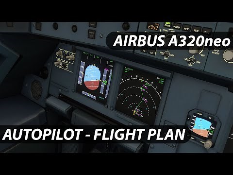A320neo Autopilot follow flight plan and altitude (GPS Mode) - Microsoft Flight Simulator - Tutorial