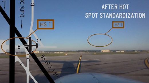 Attention pilots: Beginning May 19, 2022, the FAA will add three standardized symbols to denote airport hot spots on airport diagrams. Go to https://bit.ly/3IlUwJ7 to watch our new From the Flight Deck video and see what these areas of risk look like from a pilot’s perspective. #FromTheFlightDeck #GeneralAviation | Federal Aviation Administration