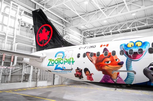 Air Canada Reveals Special Livery in Collaboration with Disney — Airline News