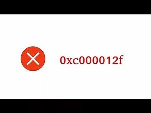 How to fix Error 0xc000012f on windows 10