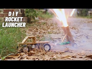How to Build a Remote-Controlled Rocket Launcher with Firecrackers