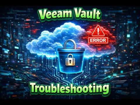 Veeam Vault common troubleshooting steps
