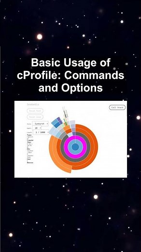 Basic Usage of cProfile: Commands and Options #ai #artificialintelligence #machinelearning #aiagent