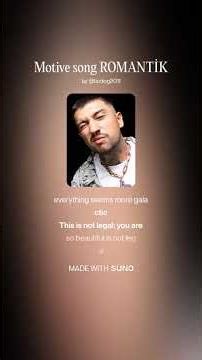 Motive song ROMANTİK English translation