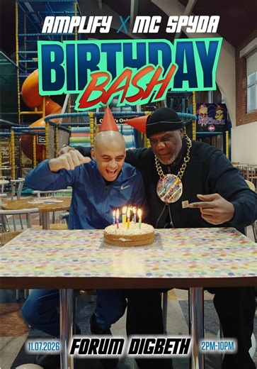 Spyda & Amplify Birthday Bash: Win Tickets!