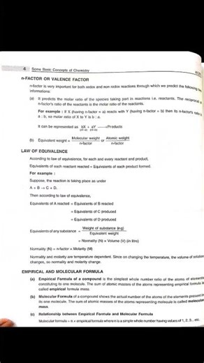 some basic concepts of chemistry notes