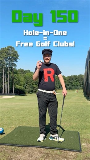 Gotta catch that hole in one! #golf #shorts #golfing #golfer