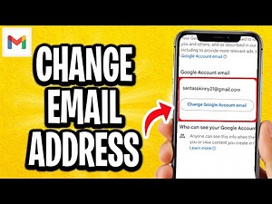 How To Change Your Gmail Email Address